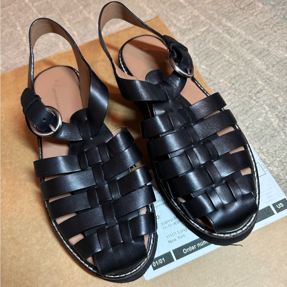 Anthropologie fishermen sandals